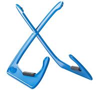 Bespeco Xanadu Azzurro Supporto Stand Universale per Chitarra Elettrica Acustica Classica in Abs