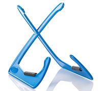 BESPECO XANADUB - Supporto per chitarra in ABS smontabile, blu