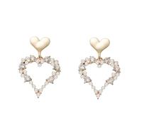 BESPORTBLE 1 Paio Amo orecchini orecchino a forma di cuore orecchino stella donna Women Ear Studs