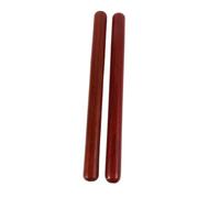 BESPORTBLE 1 paio Bacchette Ritmiche Legno Classico Strumenti Musicali per Percussioni per Attività Genitore e Metodo Orff Suono e Luminoso per Apprendimento Musicale