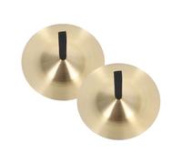 BESPORTBLE 1 paio Cimbali per Rame Strumento Musicale Didattico per Danza Facile da Usare e Resistente per Educazione Musicale e Sviluppo Del Ritmo