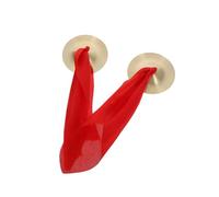 BESPORTBLE 1 Paio Di Piatti Per Dita Piccoli Strumenti Musicali in Metallo Per Lo Strumento A Percussione Danzante Piatti Portatili Portatili Per Gli Oggetti Di Sospensione Della Danza Del
