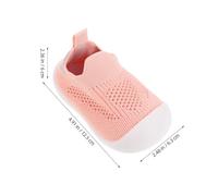 BESPORTBLE 1 Paio di Scarpe da Passeggio in Rete per Neonati - Scarpe da Allenamento morbide e Traspiranti per i Primi Passi nel Gattonare - da Ginnastica Leggere e Antiscivolo per Bambini