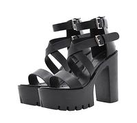 BESPORTBLE 1 Paio Estivi per Ragazze con Decorazione Cinturino Design Roma e Comfort Assicurato per Casual e Cerimonie