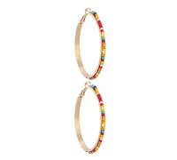 BESPORTBLE 1 Paio Etnici Colorate per Rotondo per Cerimonie e Speciali