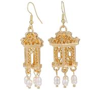 BESPORTBLE 1 Paio orecchini di nappe orecchini romantici penzolante Orecchini per le donne Gocciolare nappa per gioielli orecchino di gioielli da donna orecchini pendenti Golden