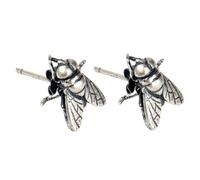 BESPORTBLE 1 Paio Orecchini punk borchie perno Orecchini d'oro orecchio cerimonia the rituals femal orecchìni mosca accessori sup orecchini unici per le donne orecchino per le donne argento