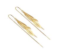BESPORTBLE 1 Paio Pendenti Lunghe con Ciondolo Libellula e Design Frange Decorazione per Ragazze Accessorio per Speciali
