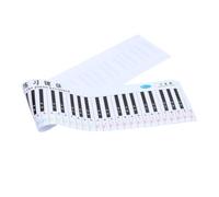 BESPORTBLE 1 Pezzo Tabella Pratica per Pianoforte Guida per Iniziare Adesivo Resistente per Principianti Comprensione Facile Dei Perfetta per Apprendimento