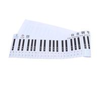 BESPORTBLE 1 Pezzo Tavola Riferimento per Pianoforte Pratica per Insegnanti e Studenti Materiale Facile da Riporre Stampa Chiara per Principianti