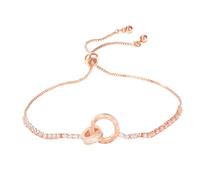 BESPORTBLE 1 Pz. Braccialetto Ad Anello Braccialetto Da Donna Bracciale in Stile Romano Catena Da Polso Chic Accessorio Decorativo Da Polso Braccialetto Alla Moda Brown Zircone