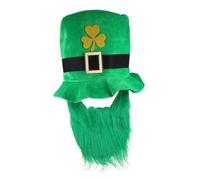 BESPORTBLE 1 Pz cappello irlandese puntello unico per cappello da barba Cappello unico accessori per il di san patrizio st. arredamento patrizio tessuto Green
