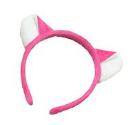 BESPORTBLE 1 Pz Fascia Per Con Orecchie Di Gatto Cerchietto Per Con Orecchie Di Gatto Fascia Per Adorabile Fascia Per Con Animali Copricapo Rosa