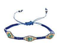 BESPORTBLE 1 Pz Frauen Armband Braccialetti Dell'amicizia Con Perline Braccialetto Braccialetti Dell'amicizia Per Le Donne Braccialetti Per Le Donne Catena Tallone Ciondolo Corda Intrecciata
