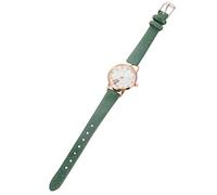 BESPORTBLE 1 Pz Orologio studentesco luminoso per semplice cartone animato le ragazze guardano orologio dei cartoni animati orologio da polso a fascia orologio da gatto Girl Watch lega Verde