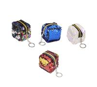 BESPORTBLE 1 Set Borse Monete Per Pochette Colorate E Leggere E Resistenti Per Conservare Monete E Carte Facili E Trasportare 4 Pezzi