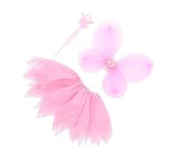 BESPORTBLE 1 Set Costume con Gonna Tutu e Bacchetta Fatata Outfit per Fotografici Design e Confortevole
