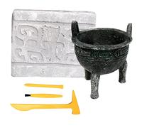 BESPORTBLE 1 set Giocattoli Educativi per Kit Bronzo con Strumenti Archeologici per Apprendimento Pre Scuola e Divertimento Adatto per Attività Didattiche e Giochi