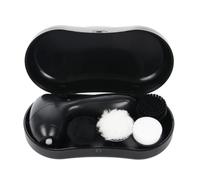 BESPORTBLE 1 Set Kit Pulizia Elettrico per Scarpe Lucidante con Testine Rotanti Facile Usare e Conservare per Scarpe Colore Casuale