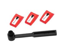 BESPORTBLE 1 set Kit Pulizia per Dischi con Ago per e Spazzola Compatibile con Phonograph Audio e Superiore Include Aghi e Spazzola per Manutenzione Audio