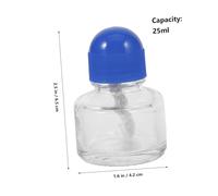 BESPORTBLE 1 Set Lampada Alcolica Da Laboratorio Vetro Resistente Al Calore Con Antifuoco Portatile E Compatta Per Riscaldamento Sicuro 3 Pezzi