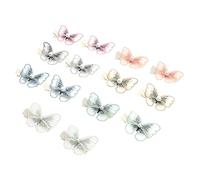 BESPORTBLE 1 Set Spettacolari Fermagli Per Accessori Per Ragazze Clip Duckbill Leggere E Chic Per Ogni Occasione Colore Casuale 14 Pezzi