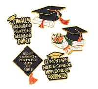 BESPORTBLE 1 Set Spilla Spilli Per Zaini Studenti Smalto Spillo Perni Regali Di Laureati Risvolto Per Uomo Perno Estetico Piccolo Perno Per Zaino Pin Per I Vestiti Pin Decorativo Lega 5 Pezzi