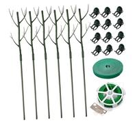 BESPORTBLE 1 Set Supporto per Piante di Monstera bastoni per Piante Struttura delle Piante Struttura di Sostegno della pianta Pali di Sostegno delle Piante plastica Green