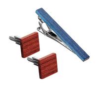 BESPORTBLE 1 Set Tra Clip Cuff Link Suit Nero Uomini Polsino Per Legare Gli Uomini Accessori Per Tute Fermacravatta Fermacravatta Da Lavoro Gemelli Retrò Link Acciaio Inossidabile