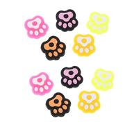 BESPORTBLE 10 Ammortizzatori in Silicone Forma Gatto Assorbitori Urti Vibrazione per Riduzione Affaticamento Polso e Gomito per Allenamenti Lunghi