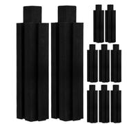 BESPORTBLE 10 Gambe Rialzate in Plastica per Fioriere da Giardino Supporti per Aiuole da Balcone e Patio Accessori Sostitutivi per Letti da Orto Esterni Montaggio Semplice e Versatile