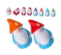 BESPORTBLE 10 Miniature Decorazioni Natalizie Resina Festivi come Natale Nani e Pupazzi per Decorazioni da Tavolo Progetti da Te e Micro Natalizi