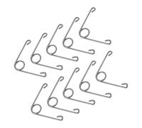 BESPORTBLE 10 Pezzi Accessori per Giardino Molla in Acciaio Inossidabile Argento Design Elastico di Precisione Resistente all'Usura per Attrezzi da Giardino e Potatura