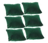 BESPORTBLE 10 Pezzi borsa per cuscino da esposizione cuscino per orologio display del cuscino dell'orologio inserti per cuscini per orologi Imbottito con filo di seta Olive Green
