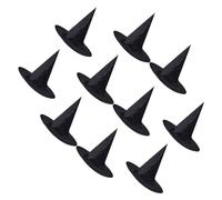 BESPORTBLE 10 pezzi Cappello Strega per Halloween Costume Decorazioni e Accessori per per Adulti e Teenager