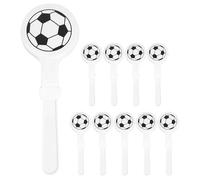BESPORTBLE 10 Pezzi di Rumori da Calcio per Bomboniere - Battimani con Pallone da Calcio - Rumori di Plastica per Eventi Sportivi, Feste, Compleanni, Premi per Giochi, Forniture per Brindisi