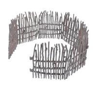 BESPORTBLE 10 Pezzi Mini Recinzione Decorativa in PVC Resistente per Scenografie Fai da Te, Ornamento per Recinzione di Scena, Accessorio per Mini Case e Modelli Paesaggistici da