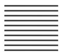 BESPORTBLE 10 pezzi Punti Laterali per Tastiera Chitarra Neri Marker Inlay per Strumenti Musicali Migliora Precisione e Tecnica Facili da Installare Risolve Problemi di Side Tone