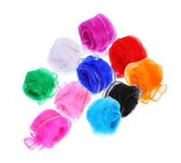 BESPORTBLE 10 Pezzi Sciarpa per sciarpe di danza sciarpe da giocoleria sciarpa da giocoleria sciarpe da giocoliere per sciarpe da giocoliere per il gioco dei filato