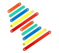BESPORTBLE 10 Pezzi Strisce Geometriche Magnetiche per Costruzione Solidi Educativi Gioco Interattivo per Ragazzi e Ragazze Stimola Creatività e Pensiero Logico Adatto per Casa e Scuola