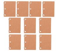 BESPORTBLE 10 quaderni per case delle bambole in miniatura: mini taccuini per decorazioni per librerie di case delle bambole - quaderno per diario per giochi di finzione