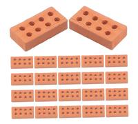 BESPORTBLE 100 Mini Mattoncini Simulazione per Modellini Architettonici Blocchi da Costruzione DIY per Accessori Miniatura per Sabbia e Diorami