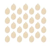 BESPORTBLE 100 Pezzi Palloncini di Legno per Decorazioni Matrimonio, Pezzi Unici e Semplici, Adatti a Tutte le Età, per Attività Creative DIY e Pittura