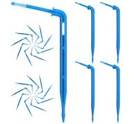 BESPORTBLE 100 Pezzi Picchetti di Irrigazione Automatica Blu in Plastica per Piante da Interno e Vaso, Kit di Irrigazione a Goccia per Mantenere L'umidità Ottimale del Terreno