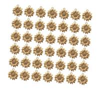 BESPORTBLE 100pezzi Ciondolo Girasole Lega Per Gioielli Fai Da Te Charm Con Design Realistico Per Collane E Orecchini Accessori Creativi Per Progetti Manuali