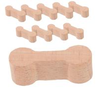 BESPORTBLE 10Pezzi Confezione da Connettori Legno per Del Accessori per Adattatori Compatibili con Legno per Sviluppare Creatività e Abilità Pratiche Nei