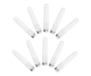 BESPORTBLE 10pezzi Scatola Porta Lacci per Scarpe Organizer Trasparente per Lacci Elastici Custodia da Ginnastica Tubo Dispenser da Viaggio Contenitore Portatile per Casa e Sport