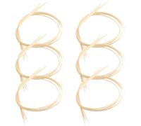 BESPORTBLE 10pezzi Strisce di Rilegatura Abs per Chitarra Elettrica e Basso Decorazione Resistente e Facile da Installare Bianco