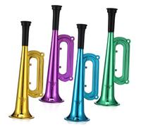 BESPORTBLE 10pezzi Tromba Giocattolo in Plastica Corno Da Stadio Portatile Per Ragazzo Ragazza Accessori Per Feste e Eventi Sportivi Strumento Rumoroso Leggero e Durevole