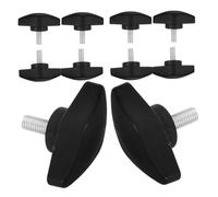 BESPORTBLE 10pezzi Vite Testa Svasata Manopola in Plastica Bullone Vite Testa Svasata Di Fissaggio Testa Svasata Manuale Per Applicazioni Professionali Dado Ad Alette Manopola